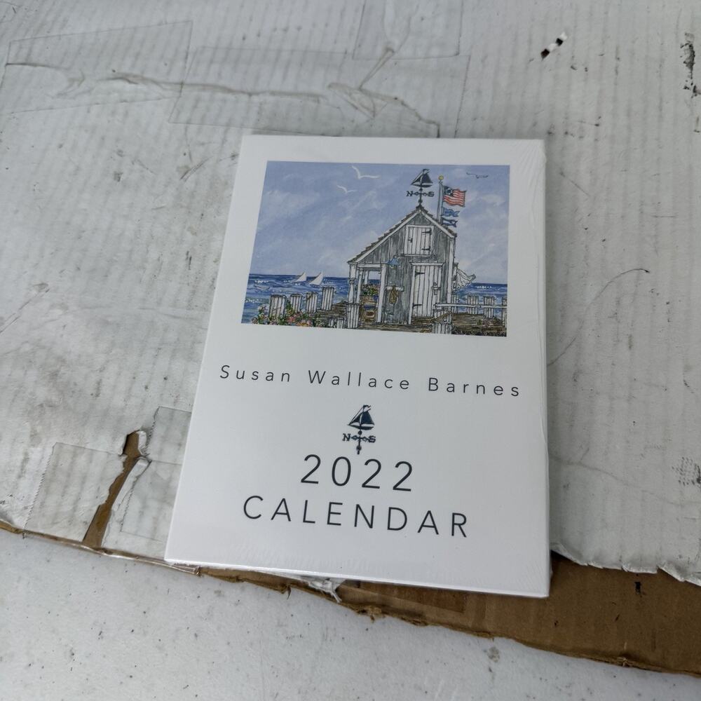 Susan Wallace Barnes 2022 16 Cards Calendar w/Bonus Cards 5"X7" New And Sealed